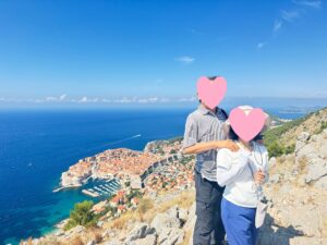 ドブロブニク　スルジ山より①